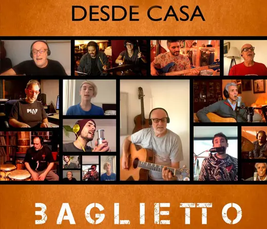 Baglietto sorprende con Desde Casa, un EP concebido en cuarentena y con amigos. 